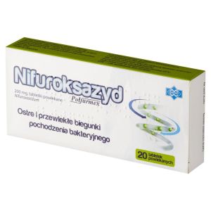 Nifuroksazyd Polfarmex 200mg x20tabl.