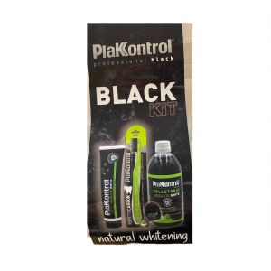 Plakkontrol Black Kit wybielający zestaw do zębów