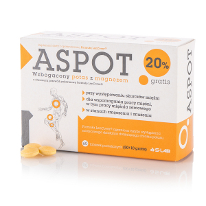 Aspot 60 tabletek (50+10 gratis)