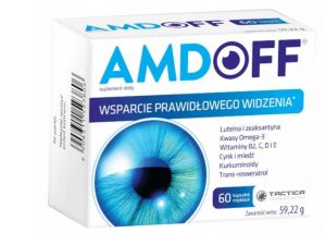 AMDOFF - suplement wspierający wzrok, 60 kapsułek