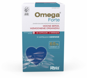 Omega Forte 65% Nutropharma 60 kaps.