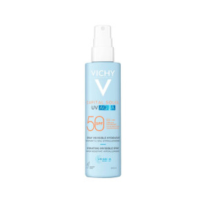 Vichy Capital Soleil UV-Aqua SPF50 Spray do ciała ochronna mgiełka do twarzy i ciała 200 ml