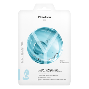L'biotica Lifting Strefy Y Nawiżająca maska do twarzy silnie przeciwzmarszczkowa 1 sztuka