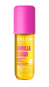 WELEDA Vanilla Cloud Mgiełka do ciała i włosów z aloesem 95 ml