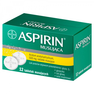 Aspirin Musująca  12 tabletek musujących