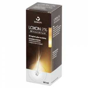 Loxon 2% płyn p/łysieniu 60ml