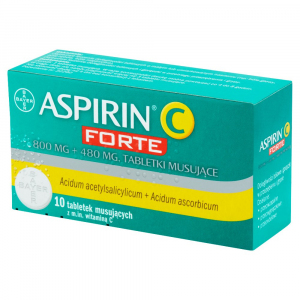 ASPIRIN C FORTE x 10tabl.mus.