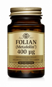 SOLGAR Folian (Metafolina) 400µg tabl. 50t