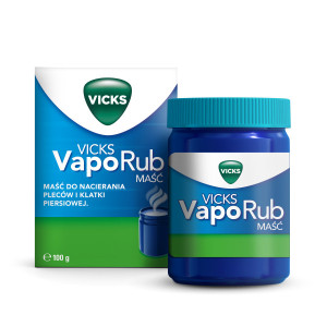 Vicks VapoRub 3-w-1 na objawy przeziębienia, 100 g