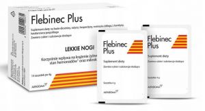 Flebinec Plus wsparcie krążenia żylnego 14 sasz.