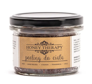 HONEY THERAPY Peeling do ciała z miodem woskiem pomarańczą i cynamonem 250 g
