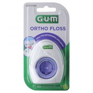 GUM Nić OrthoFloss do czyszczenia stałych aparatów ortodontycznych