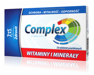 Zdrovit Complex Witaminy i Minerały 56tabl