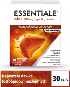 Essentiale Max 600mg x 30 kaps.