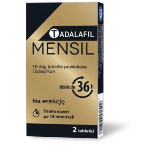 Tadalafil Mensil  10 mg 2 tabletki powlekane