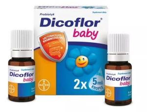 Dicoflor Baby probiotyk w kroplach 2 x po 5 ml