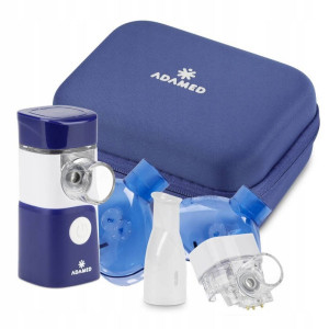 Adamed AeroGo – Nebulizator membranowo-siateczkowy z modułem MP3.