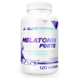 ALLNUTRITION Melatonin Forte z szafranem 120 tabletek
