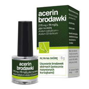 Acerin Brodawki płyn do stosowania na skórę 8g