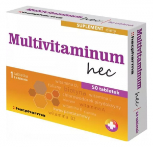 Multivitaminum hec x 50 draż. NZ