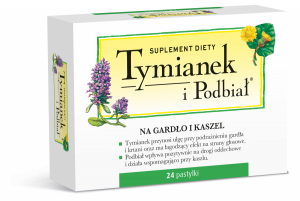 Tymianek i Podbiał Suplement diety 24 past