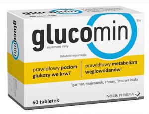 Glucomin prawidłowy poziom glukozy  60 tabletek powlekanych