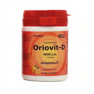 Oriovit-D 4000 j.m. (100mcg) tabl. 100tabl