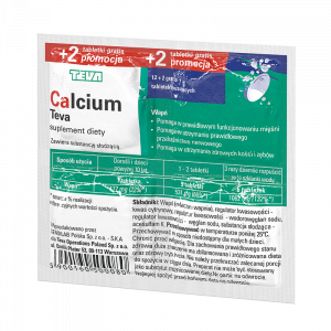 Calcium Polfa/Pliva x 12 tabl. musujących