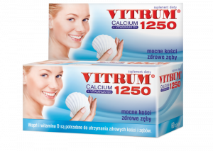 Vitrum Calcium 1250 + Vit.D3 x 60 tabl.
