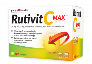 Rutivit C Max  na odporność 120 tabletek SWISSPHARM