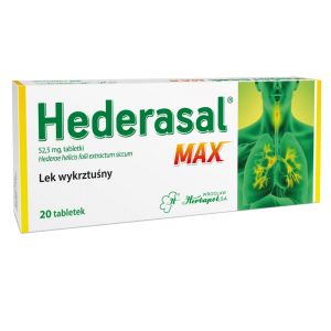 Hederasal MAX 20 tabletek