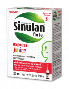 Sinulan Express Forte Junior, aerozol do nosa, 20 ml