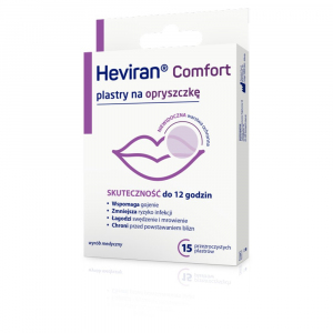 Heviran Comfort Plastry na opryszczkę 15sz
