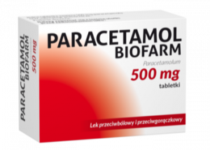 Paracetamol Biofarm 500 mg x10tabl.
