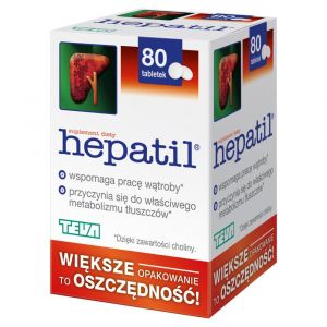 Hepatil 150mg x 80 tabl.