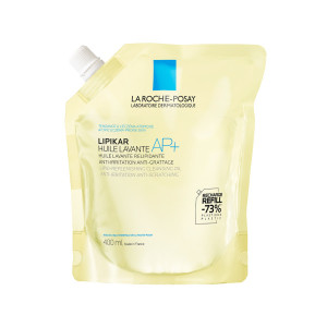 Roche Lipikar Oil AP+ REFILL Olejek myjący łagodzący swędzenia do skóry suchej 400 ml