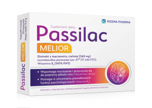 Passilac Melior wyciszenie  20 kapsułek