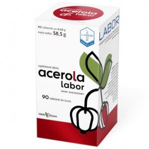 Acerola Labor  90 tabletek do żucia