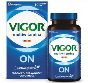 VIGOR Multiwitamina ON witaminy i minerały dla mężczyzn 90 tabletek
