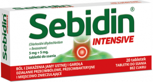 Sebidin Intensive tabl.dossania 5mg+5mg 20
