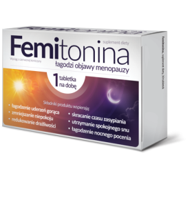 Femitonina łagodzenie objawów menopauzy 30 tabletek