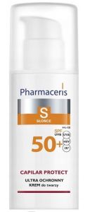 Pharmaceris S CAPILAR PROTECT  naczynka i trądzik różowaty SPF 50+