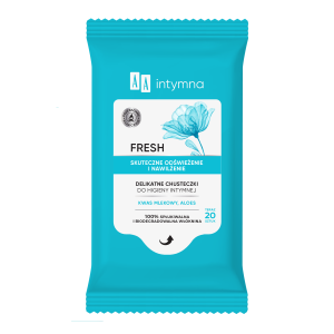 AA Intymna Chusteczki do higieny intymnej Fresh 20 sztuk