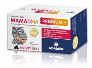 MamaDHA Premium + kaps. 90 kaps.