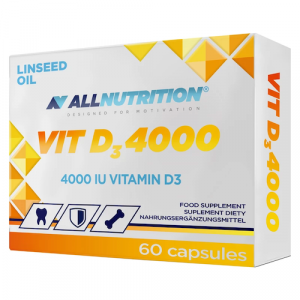 Allnutrition Vit D3 4000, 60 kapsułek, witamina D