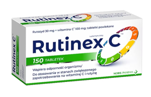 Rutinex C kwas ascorbionowy na odporność 150 tabletek