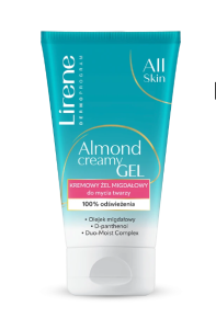 Lirene Almond Creamy Gel Żel migdałowy do mycia twarzy z panthenolem 150 ml