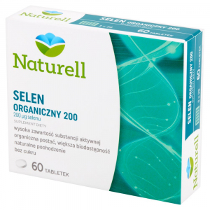 NATURELL Selen Organiczny 200mcg - 60 tabl
