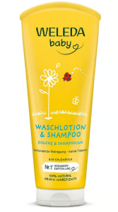 WELEDA Calendula Szampon i płyn do mycia ciała dla niemowląt z nagietkiem lekarskim 200 ml