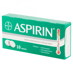Aspirin 500mg x 10tabl. (karton)